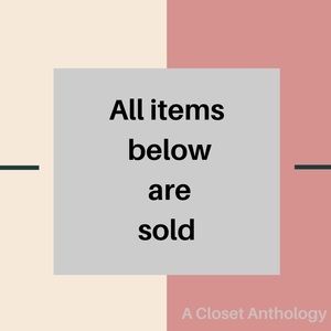 All items below are sold